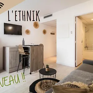 L'ethnik--studio Confort--clim--parking--wifi Lourdes